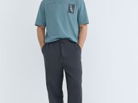 Футболка с принтом, Зеленый