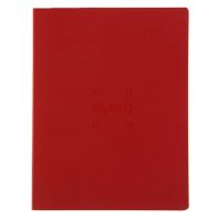 Блокнот в линейку Fabriano "MyPad" 24х18,5 см 48 л 85 г, обложка красная