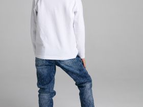 Джинсы, утепленные флисом, для мальчика