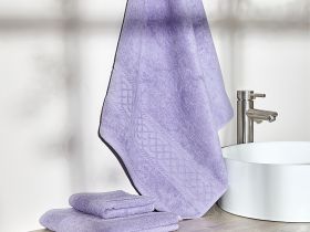 Полотенце махровое Costanza, лаванда