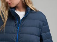 Пуховик с натуральным наполнителем и водоотталкивающей пропиткой