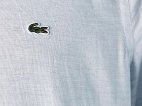 Мужская рубашка Lacoste приталенного кроя