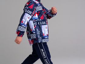 Куртка текстильная с полиуретановым покрытием для мальчиков (ветровка)