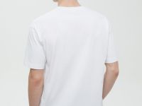 Базовая футболка из хлопка прямого силуэта