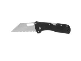 Нож складной со сменными лезвиями Cold Steel Click N Cut Folder, сталь 420J2, рукоять пластик, черный