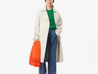 Женский шерстяной свитер Lacoste с круглым вырезом