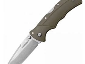 Нож складной Cold Steel Verdict Spear, сталь 1.4116, рукоять термопластик GFN, зеленый