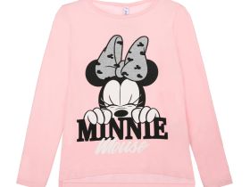 Комплект с принтом Disney для девочки: лонгслив, брюки