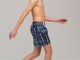 Шорты текстильные плавательные для мальчиков, средней длины