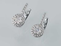 Серьги из серебра э0612сг04201496