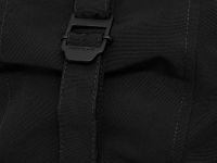 Пуховое полупальто с накладными карманами и капюшоном