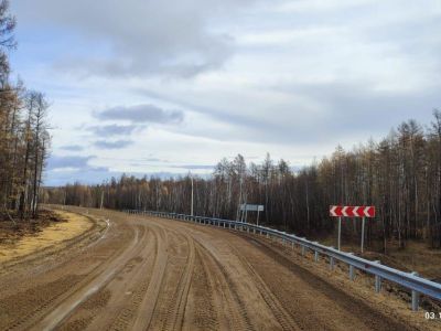 В Амгинском улусе в рамках нацпроекта отремонтировали участок дороги «Бетюн»