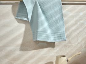 Полотенце махровое Laura, голубое