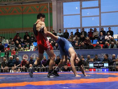 Определены победители чемпионата Якутска по вольной борьбе