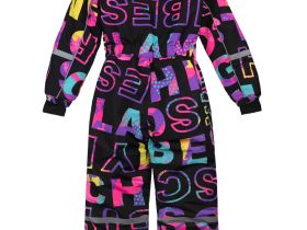 Зимний комбинезон из мембранной ткани для девочки