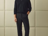 Брюки со стрелками, Черный