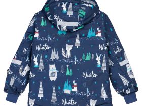 Куртка текстильная с полиуретановым покрытием для мальчиков