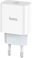 Зарядное устройство Hoco C76A Plus USB-C 20 Вт Белое