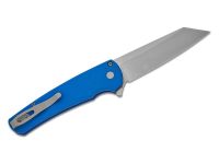Складной нож Pro-Tech Malibu Reverse Tanto, сталь Magnacut, рукоять синий алюминий