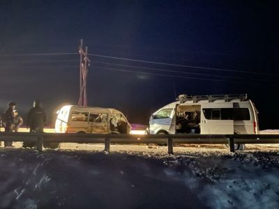 Десять человек пострадали в крупном ДТП в Амгинском районе