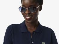 Женское платье-рубашка миди Lacoste