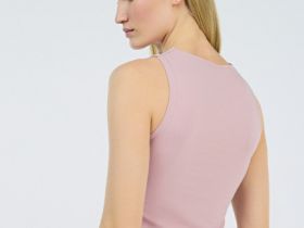 Укороченный топ, Розовый