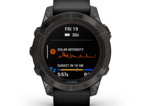 Смарт-часы Garmin Fenix 7 Pro Sapphire Solar DLC Titanium (Carbon Gray) (010-02777-11)