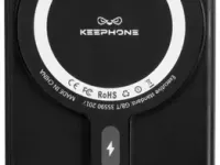 Внешний аккумулятор Keephone PD 20W Power Display 15W Wireless 10000mAh (черный) (PB-20B)