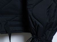 Утеплённая короткая куртка, Черный