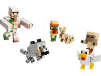 Minecraft 21592 Конструктор LEGO Minecraft Атака куриного наездника в пустыне
