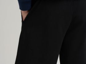 Свободные шорты из хлопка пике