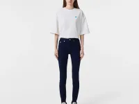 Женские джинсы с высокой талией Lacoste skinny Fit