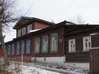 Дом, в котором жил русский полярный исследователь А.Н.Жохов