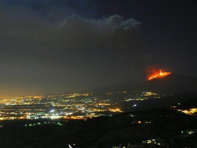 На Сицилии произошло извержение вулкана Этна