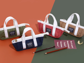 Пенал для карандашей Languo 235х80х40 мм, треугольный, синий