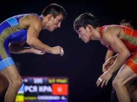 Айсен Николаев посетил XVI Международный турнир по вольной борьбе памяти Дмитрия Коркина