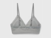Топ-бра в рубчик, Серый