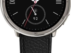 Умные часы Amazfit Active 2R Premium Серебристые, с чёрным и красным ремешком