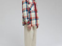 Рубашка из хлопковой фланели в клетку