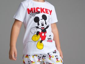Пижама: футболка и шорты для мальчика Disney