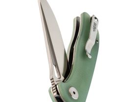 Складной нож Dr.Tech W3898GJ, сталь D2, рукоять G10, Jade