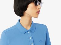 Женское поло Lacoste приталенного кроя из эластичного хлопка