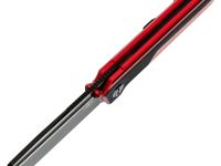 Нож Bestech Tardis сталь D2, рукоять G10 черно-красная BG54E