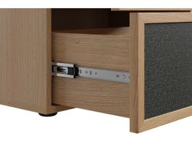 Комод Флавир 70x102 Рогожка Графитовый