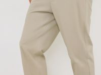 Брюки из твила, Бежевый