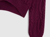 Джемпер свободного силуэта с шерстью