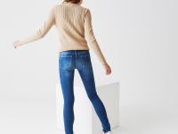 Женские джинсы Lacoste облегающего кроя