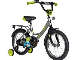 Детский велосипед Novatrack Vector 16, год 2025, цвет Розовый