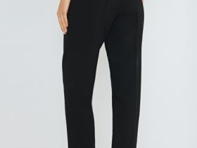 Зауженные книзу брюки, Черный