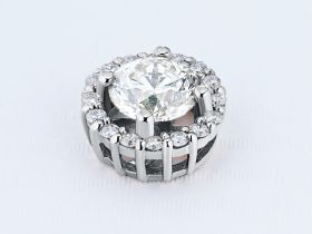 Подвеска из белого золота э4712пд03181900